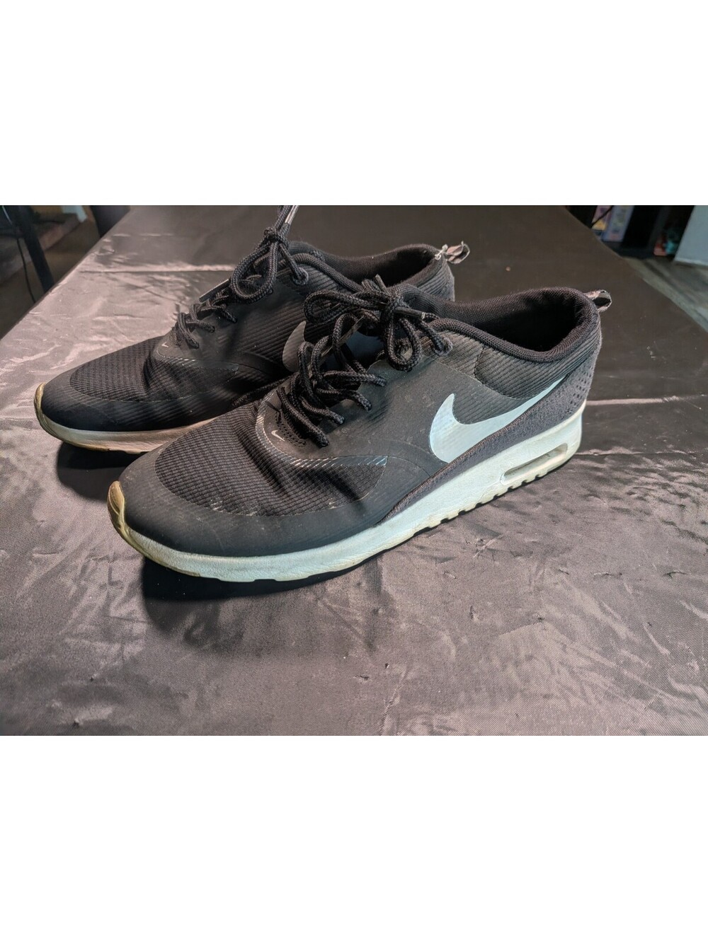 Size 8.5 - Nike Air Max Thea Women’s Black Anthracite White Wolf Grey